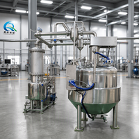 Cuve de concentration sous vide entièrement automatique en acier inoxydable de qualité alimentaire pour la transformation de jus, confitures de fruits et légumes, produits laitiers