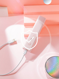 Peigne chauffant sans fil 2-<span class=keywords><strong>en</strong></span>-<span class=keywords><strong>1</strong></span> portable mini USB rechargeable pour cheveux – Lisseur rapide et outil de coiffage - Product Image 6