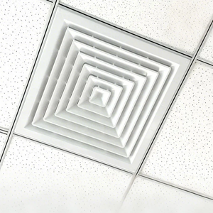 Diffusore d'<span class=keywords><strong>Aria</strong></span> in Plastica di Alta Qualità per Sistema HVAC - Facile Installazione, Montaggio a Soffitto per Ufficio - Product Image 5