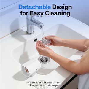 เครื่องฆ่าเชื้อแปรงสีฟันด้วยรังสียูวี 800mAh พร้อมพัดลมเป่าแห้งความเร็วสูง ฆ่าเชื้อโรคได้ 99.9% แบบชาร์จไฟได้ พกพาสะดวกสำหรับใช้ในบ้านและการเดินทาง - Product Image 3