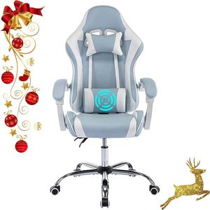 Silla de Juego Ergonómica con Logotipo Bordado y Envío Gratuito 2024, Silla de Oficina, Silla para Transmisión en Vivo de Deportes Electrónicos para Chicas - Product Image 4