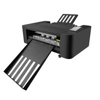 Cortador de etiquetas de hoja A3 +, mejor calidad, troquelado digital, corte de contorno de alimentación automática, servo motor, trazador con bandeja de captura