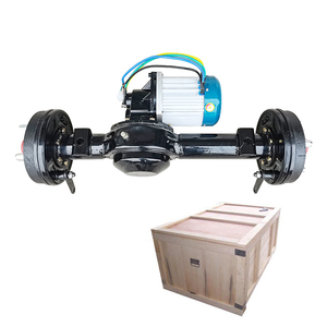Eje Trasero con Freno de Tambor de Baja Velocidad, Motor CC Sin Escobillas de 120 cm y 1800 W, Bobina de Cobre Puro, Carga de 1 Tonelada, Eléctrico, <span class=keywords><strong>3</strong></span> y 4 Ruedas - Product Image 5