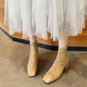 Toptan moda deri kadın ayakkabısı ucuz moda ayakkabılar kadın botları - Product Image 6