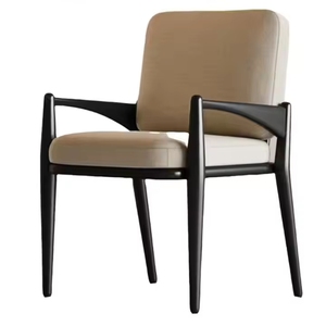 Collezione di <span class=keywords><strong>Sedie</strong></span> da Pranzo <span class=keywords><strong>in</strong></span> Stile Moderno VL per Caffè e Hotel, <span class=keywords><strong>Sedie</strong></span> <span class=keywords><strong>Ergonomiche</strong></span> <span class=keywords><strong>in</strong></span> <span class=keywords><strong>Legno</strong></span> Massello con Cuscini <span class=keywords><strong>in</strong></span> Tessuto - Product Image 5