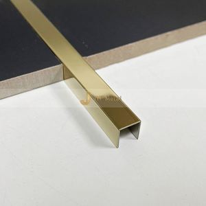 Low Price U Shape Stainless Steel Chrome Tile Edge <b>Corner</b> Trim Apartment Flooring-Durable Waterproof Contemporary Design 5-Year - Product Image 5