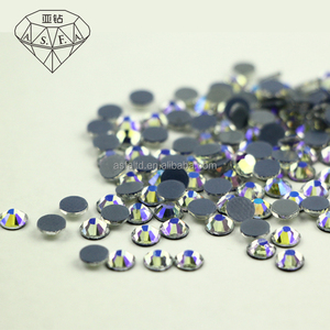 ASFA105 argent ombre Hotfix strass en gros et Hotfix cristal strass pour finir Hot Fix strass transfert de chaleur - Product Image 5