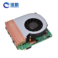 Placa Base Pico-ITX Sin Ventilador con Intel Raptor Lake Integrado, 2x DDR4/5 SO-DIMM, M.2 2280 PCIe 4.0, Doble HD, Amplio Rango de Temperatura para Panel PC