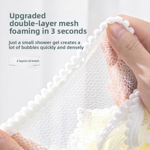 ลูกบอลอาบน้ำเนื้อนุ่ม ลูกบอลขัดผิวอาบน้ำ ลูกบอลฟองสบู่ขนาดใหญ่ สำหรับผู้ชายและผู้หญิง - Product Image 3