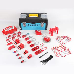 Kit <span class=keywords><strong>Lucchetto</strong></span> di Sicurezza QVAND per Interruttore Elettrico, Blocco Spina, Tagout, LOTO, Rosso M-S52-2Z, <span class=keywords><strong>Dimensioni</strong></span> Personalizzate, Supporto OEM - Product Image 6