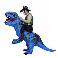 Costume gonflable de dinosaure pour Halloween, T-Rex à chevaucher, tenue de fête fantaisie pour hommes, femmes et unisexe