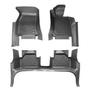 พรมปูพื้นรถยนต์ BMW ซีรีส์ 1 ปี 2017 แบบ 5 ประตู วัสดุ TPE |   3 ชิ้น ครอบคลุมเต็มรูปแบบ |   แผ่นรองกันน้ำและกันลื่นแบบหนาพิเศษ - Product Image 3