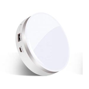 مصباح تخييم محمول LED دائري أبيض قابل لإعادة الشحن من كيهوم، بطارية 8000 مللي أمبير، 80 واط، شحن USB - Product Image 1