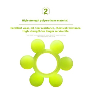 แผ่นรองดอกพลัมทนน้ำมันจาก PVC PU จำนวนมาก-บล็อกยางยืดสำหรับปั๊มอุตสาหกรรมดูดซับแรงกระแทกผลิตจากจีน - Product Image 6