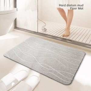 2025 nhanh chóng làm khô sàn đá Mat hấp thụ nước diatomaceous Trái Đất tắm đá điêu khắc diatomit đá Mat" - Product Image 2