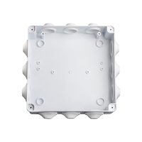 Boîte de jonction de câbles étanche en plastique ABS ZLELE pour extérieur, 200*200*80mm, IP65, avec prise en caoutchouc, boîtier pour instruments électroniques, Chine ZHE