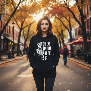 Felpe e Maglioni da Donna Personalizzati in Maglia Stampata Casual Nera 300g - Product Image 3