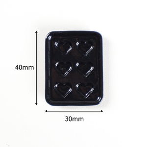 Mini-plat à pâtisserie rectangulaire pour maison de poupée, format de poche, accessoires de jeu d'imitation, jouet alimentaire - Product Image 6