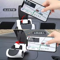 Support de téléphone et de navigation universel multifonctionnel créatif pour voiture, idéal pour l'export.