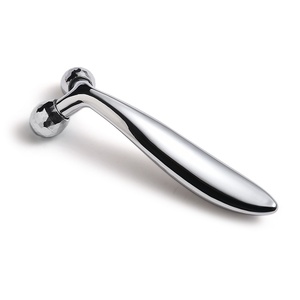 Rodillo Facial de Plata Exquisito en Oferta, Masajeador Corporal para la Cabeza y el Cuerpo - Product Image 3