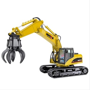 Excavadora RC de Aleación SJY-1571 1:14, Vehículo de Ingeniería con Control Remoto de 2.4G, 12 Canales, Grado Experto, Uso Interior/Exterior, Alcance de 30m - Product Image 2