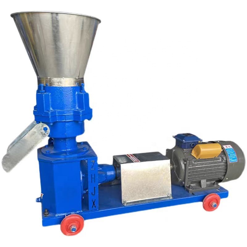 Fish Feed Wood Pellet Mill Processing Poultry Chicken Other Farm Making Machines for Manufacturing Plant