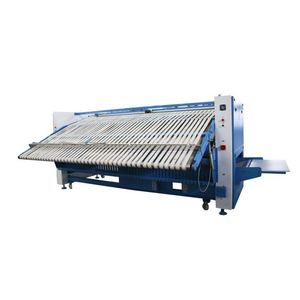 Macchina Industriale Automatica Monocanale per Stendere e Piegare Tessuti, Prezzo del Produttore per Lavanderie Commerciali - Product Image 2