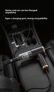 Powerful Cordless Handheld Car <b>Vacuum</b> Cleaner, <b>Portable</b> Mini Dust Collector for Car & Desktop Home Use - Product Image 3