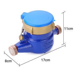 Compteur d'eau froide et chaude en fonte à connexion filetée à aile rotative DN15 R80 - Product Image 3