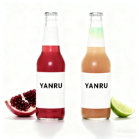 Bouteilles de boisson vides de haute qualité en gros, 200 ml, 375 ml, 500 ml avec bouchon, commande en gros disponible