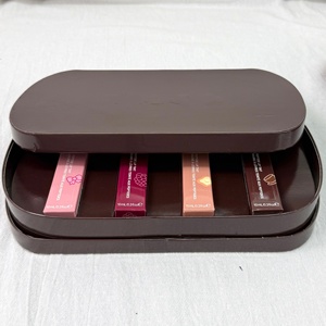Tinte <span class=keywords><strong>Labial</strong></span> Líquido Vegano al por Mayor, Set de 4 Piezas - Brillo <span class=keywords><strong>Labial</strong></span> Hidratante con Color, Acabado Duradero, Caja de Almacenamiento Metálica - Product Image 3