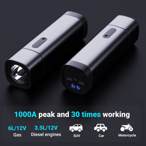LED Flashlight Car Jump Starter Powerful 10000mAh 60C Reliable High-rate Lithium-<strong>ion</strong> <strong>Battery</strong> 800A Peak 12V Auto <strong>Booster</strong> - Product Image 3