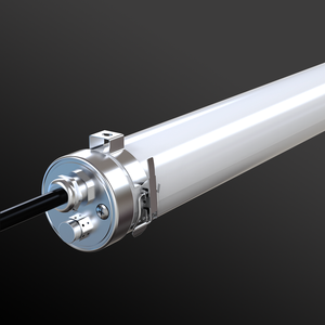 ENEC Tube Luminaire à l'épreuve de la lumière led pour animaux abri IP69k Ik10 45w 5ft - Product Image 1
