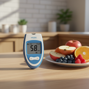 Glucomètre électronique numérique du fabricant OEM avec appareil et bandelettes <span class=keywords><strong>pour</strong></span> <span class=keywords><strong>le</strong></span> diabète - Product Image 1