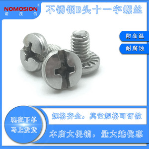 Vis en acier inoxydable NOMOSION BM4 avec tête dentée pour fixation de lampe - Product Image 5