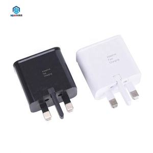 Topk — <span class=keywords><strong>chargeur</strong></span> mural de téléphone portable rapide à 3 broches, adaptateur de voyage UK, pour <span class=keywords><strong>Samsung</strong></span> <span class=keywords><strong>Galaxy</strong></span> S6 S7 S8 <span class=keywords><strong>S9</strong></span> S10 - Product Image 6