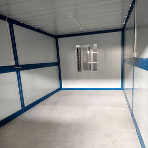 Casas pequeñas prefabricadas modulares plegables portátiles de 20 pies y 40 pies, contenedores de paquete plano de plegado rápido, casas/campamentos para hoteles/centros comerciales - Product Image 2