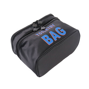 On Demand Printing Large Capacity PU Leather Double-layer Multifunctional Storage <b>Bag</b> Portable Zipper Closure Customized <b>Bag</b> - Product Image 2