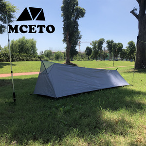 Carpa de Camping Mceto sin Varillas, Tipo A, 220x70x60cm, Impermeable, Ultraligera, para una Persona, con Saco de Dormir - Product Image 5