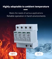 Parafoudre AC SPD T2 20-40KA 420V 4P Leihao OEM CE pour systèmes solaires et dispositifs de protection contre les surtensions DC
