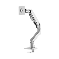 Support d'écran VESA robuste de conception nouvelle, fabriqué en Chine, bras à ressort à gaz, support d'écran, bras d'écran, support de bureau (BEWISER S1020)