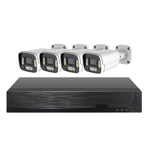 Bosesh 5MP/8MP máy ảnh hiển thị hai cách âm thanh với 4 cái 30m Cáp <span class=keywords><strong>Video</strong></span> Recorder ccvt an ninh 4CH 8CH POE NVR hệ thống giám sát - Product Image 5