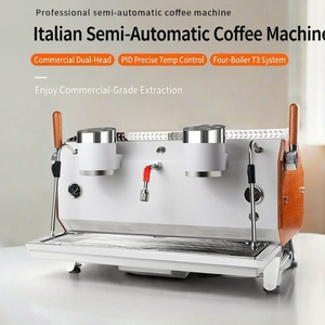 Máquina de Café Espresso Comercial, Cabezal de Grupo Simple o Doble, Caldera Múltiple, Control de Temperatura, Bomba Rotativa, Acero Inoxidable - Product Image 5