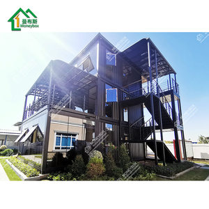 2023บ้านคอนเทนเนอร์<span class=keywords><strong>2</strong></span><span class=keywords><strong>ชั้น</strong></span>แพ็คแบนราบสำหรับพกพา20FT จีน - Product Image 2