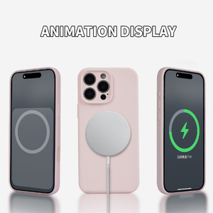 <span class=keywords><strong>Cover</strong></span> Pop-Up per telefono di animazione per <span class=keywords><strong>iPhone</strong></span> 15 14 13 Pro Max Silicone liquido <span class=keywords><strong>foto</strong></span> pulsante magnetico per telefono per <span class=keywords><strong>iPhone</strong></span> 16 Plus - Product Image 4