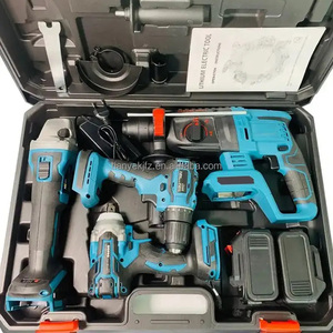 Utensili elettrici senza fili Set di tre pezzi di utensili elettrici Combo Kit all'ingrosso professionale 3 in 1 Ty custodia rigida 54*39*17 OEM,ODM CN;<span class=keywords><strong>LIA</strong></span> - Product Image 4