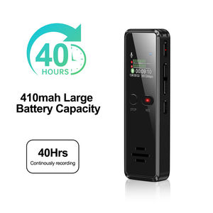 V90C Mini enregistreur vocal <span class=keywords><strong>Dictaphone</strong></span> 40H longue durée REC 1.0 "TFT écran coloré pilote USB lecteur de musique MP3 pour lnterview - Product Image 4