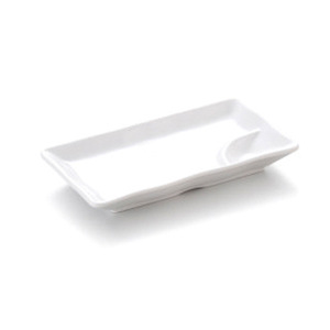 A8 <b>Melamine</b> Jade Porcelain Imitation Porcelain White Snack <b>Plate</b>, BBQ <b>Plate</b>, Dumpling <b>Plate</b>, Dessert <b>Plate</b>, Thickened - Product Image 3