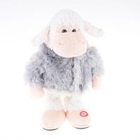Jouets singe chantant et dansant personnalisés, peluche avec boîte à musique à l'intérieur