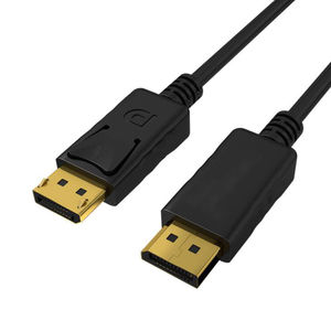 สาย DisplayPort 4K 1.8M DP TO DP สำหรับโปรเจคเตอร์และคอมพิวเตอร์เวอร์ชัน1.4 DisplayPort เป็น HDMI Audio & Video Cable - Product Image 2
